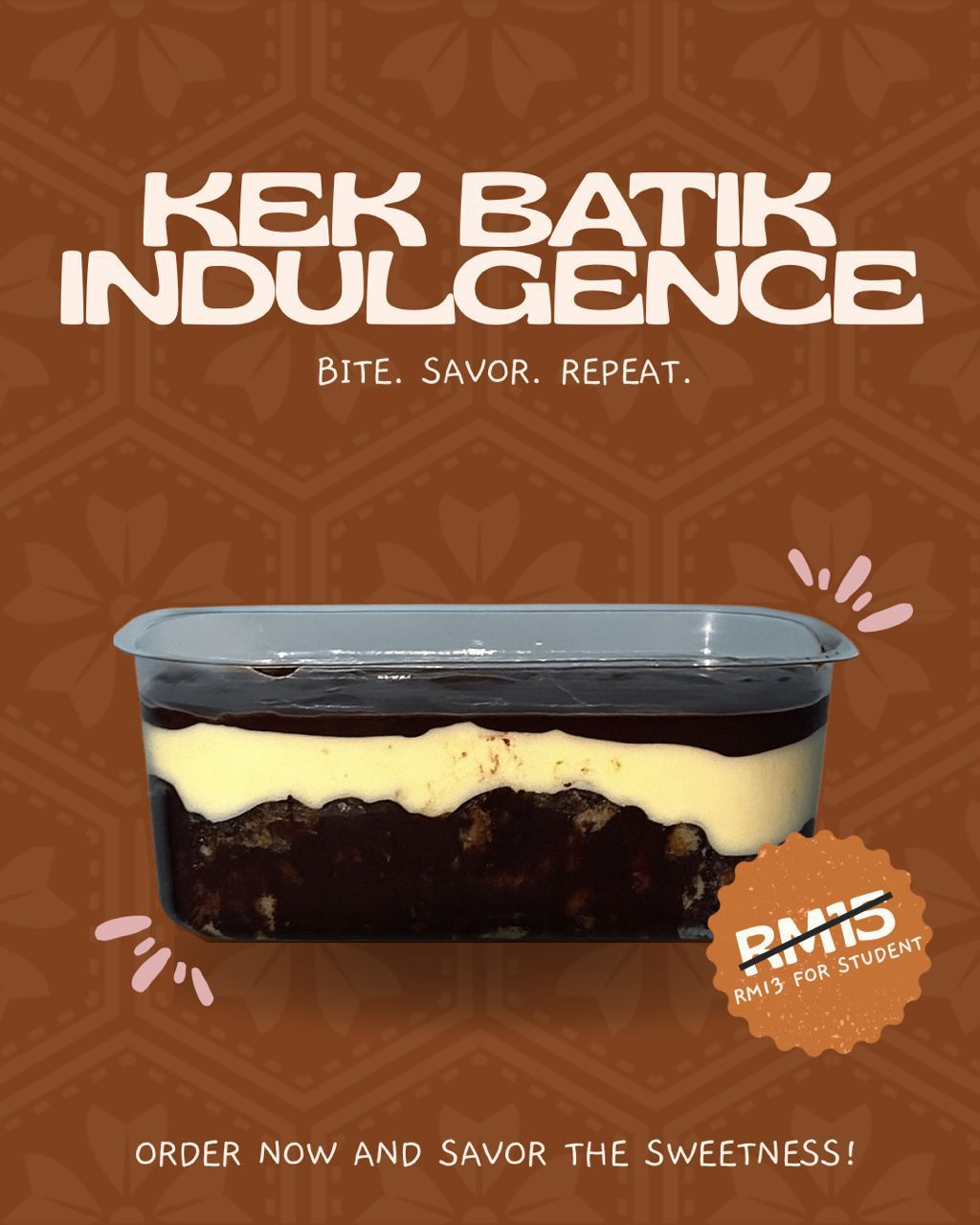 Kek Batik Indulgance